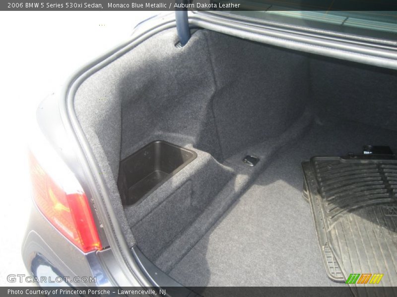 Monaco Blue Metallic / Auburn Dakota Leather 2006 BMW 5 Series 530xi Sedan