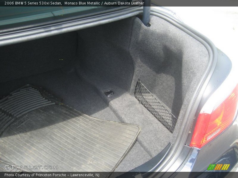 Monaco Blue Metallic / Auburn Dakota Leather 2006 BMW 5 Series 530xi Sedan