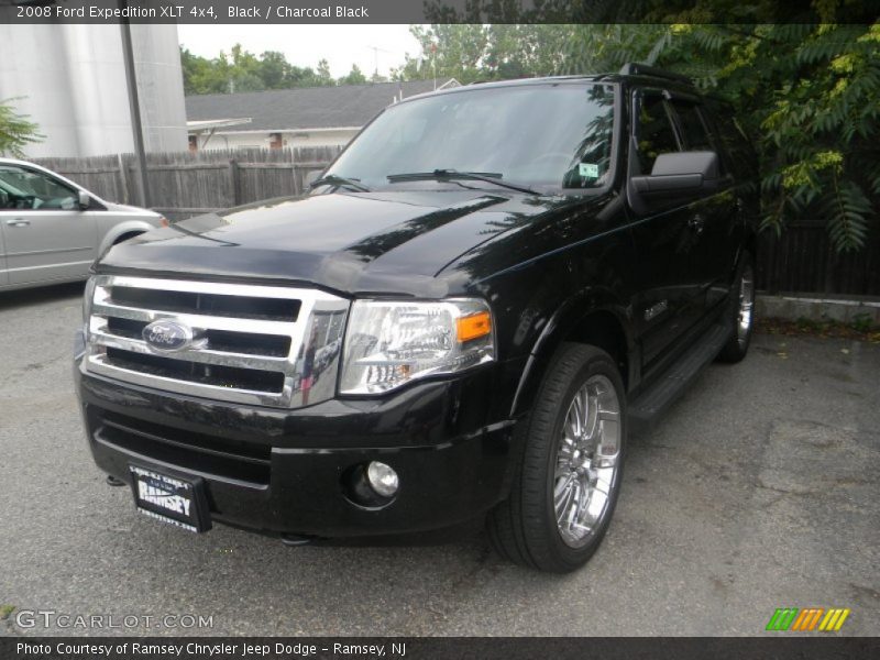 Black / Charcoal Black 2008 Ford Expedition XLT 4x4
