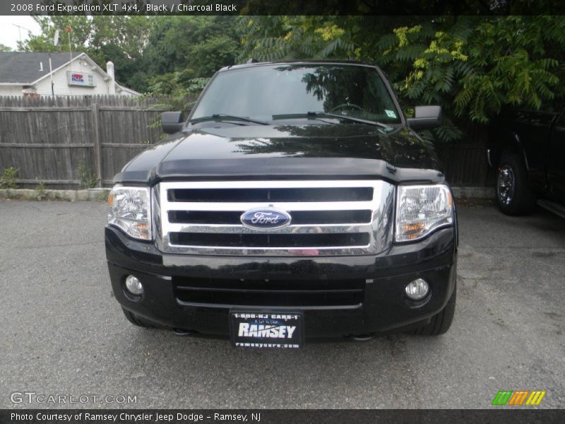 Black / Charcoal Black 2008 Ford Expedition XLT 4x4