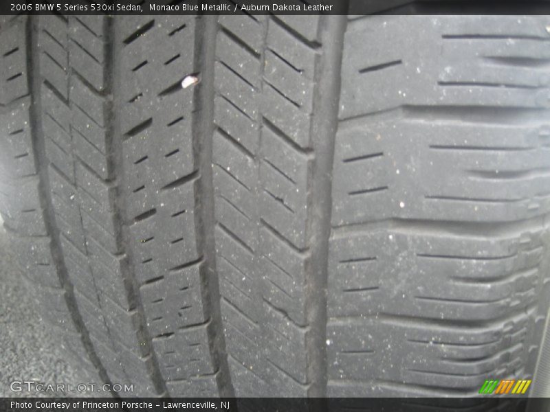 Monaco Blue Metallic / Auburn Dakota Leather 2006 BMW 5 Series 530xi Sedan