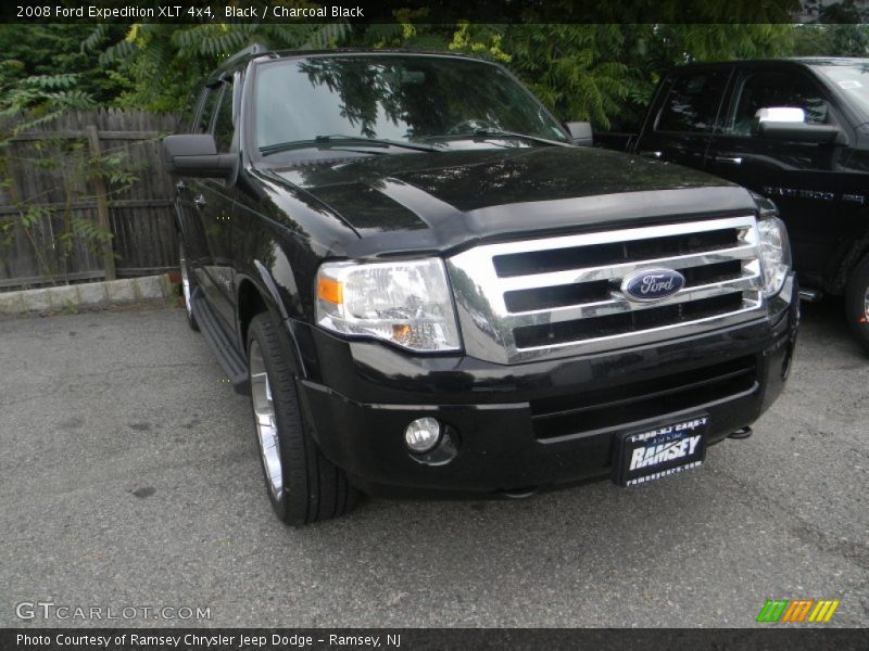 Black / Charcoal Black 2008 Ford Expedition XLT 4x4