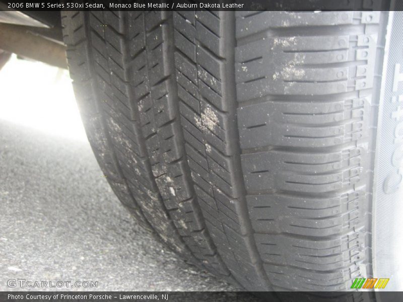 Monaco Blue Metallic / Auburn Dakota Leather 2006 BMW 5 Series 530xi Sedan