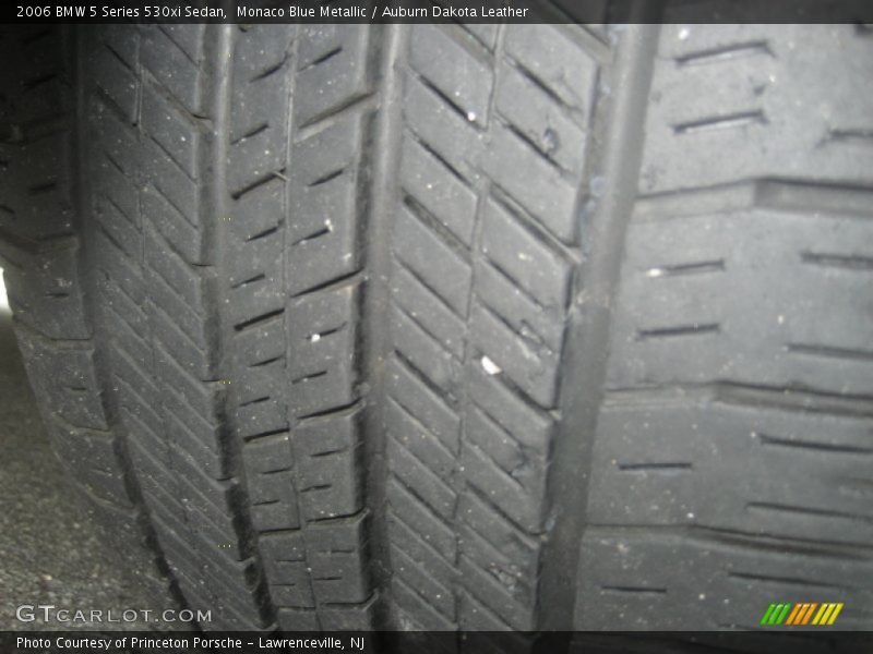 Monaco Blue Metallic / Auburn Dakota Leather 2006 BMW 5 Series 530xi Sedan