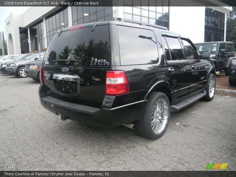 Black / Charcoal Black 2008 Ford Expedition XLT 4x4