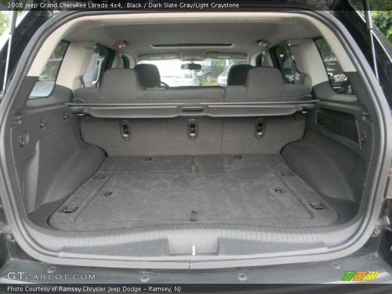 Black / Dark Slate Gray/Light Graystone 2008 Jeep Grand Cherokee Laredo 4x4