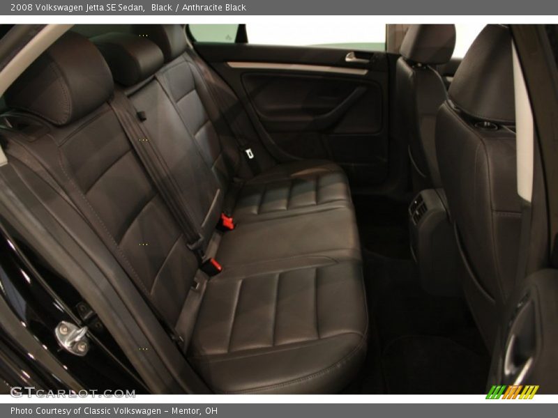 Black / Anthracite Black 2008 Volkswagen Jetta SE Sedan