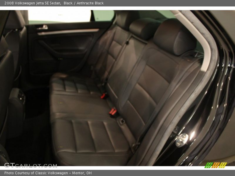 Black / Anthracite Black 2008 Volkswagen Jetta SE Sedan