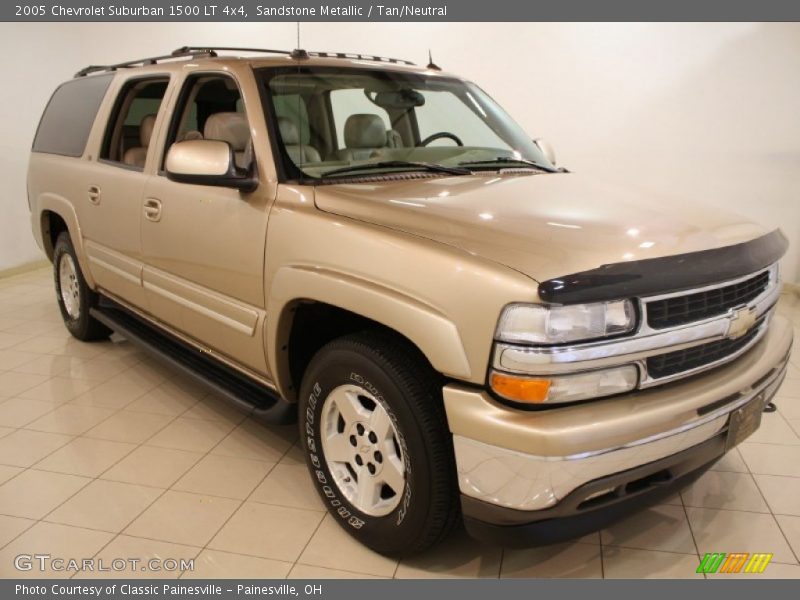 Sandstone Metallic / Tan/Neutral 2005 Chevrolet Suburban 1500 LT 4x4