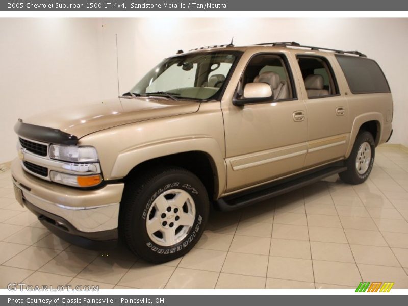 Sandstone Metallic / Tan/Neutral 2005 Chevrolet Suburban 1500 LT 4x4