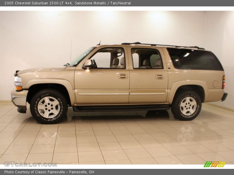Sandstone Metallic / Tan/Neutral 2005 Chevrolet Suburban 1500 LT 4x4