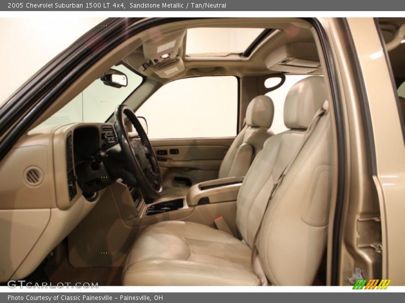 Sandstone Metallic / Tan/Neutral 2005 Chevrolet Suburban 1500 LT 4x4