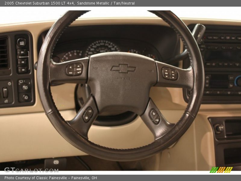Sandstone Metallic / Tan/Neutral 2005 Chevrolet Suburban 1500 LT 4x4