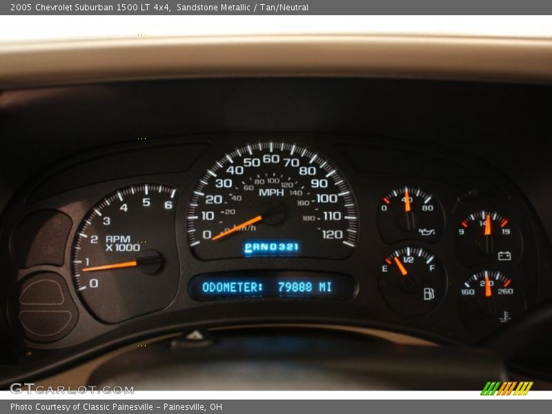 Sandstone Metallic / Tan/Neutral 2005 Chevrolet Suburban 1500 LT 4x4