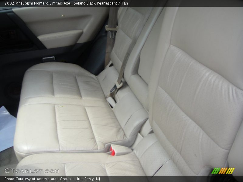 Solano Black Pearlescent / Tan 2002 Mitsubishi Montero Limited 4x4