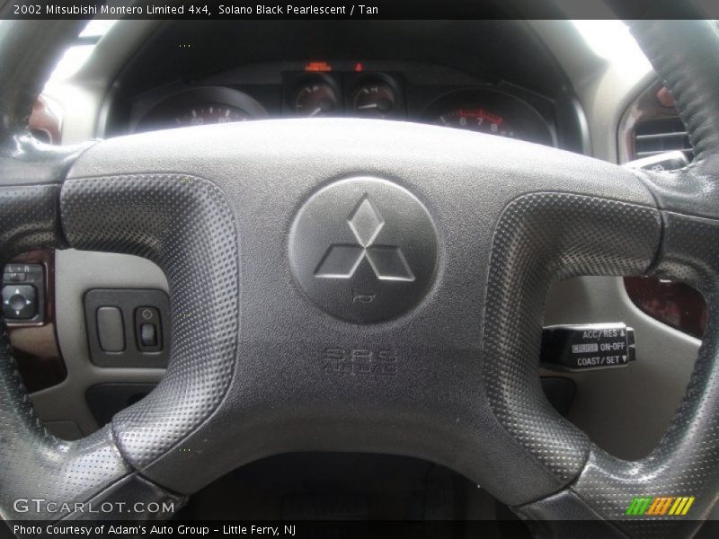 Solano Black Pearlescent / Tan 2002 Mitsubishi Montero Limited 4x4
