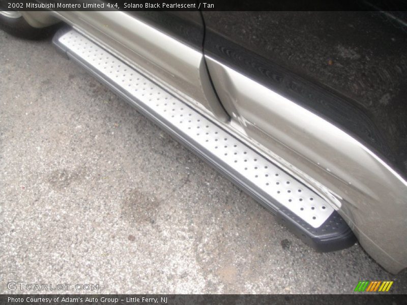 Solano Black Pearlescent / Tan 2002 Mitsubishi Montero Limited 4x4