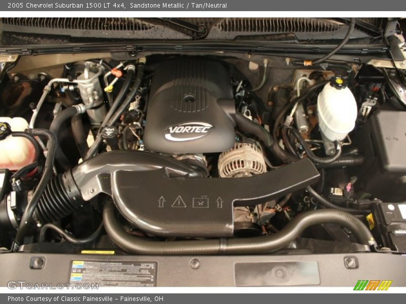 Sandstone Metallic / Tan/Neutral 2005 Chevrolet Suburban 1500 LT 4x4