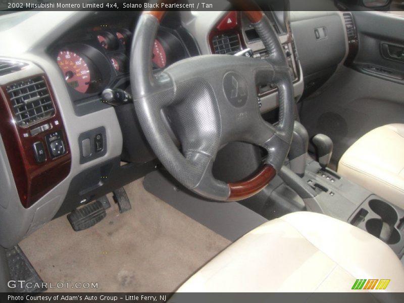 Solano Black Pearlescent / Tan 2002 Mitsubishi Montero Limited 4x4