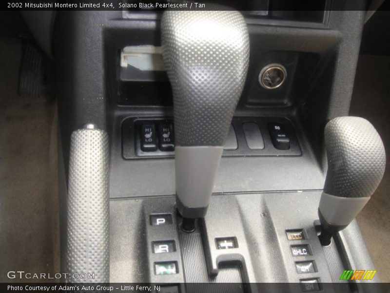 Solano Black Pearlescent / Tan 2002 Mitsubishi Montero Limited 4x4