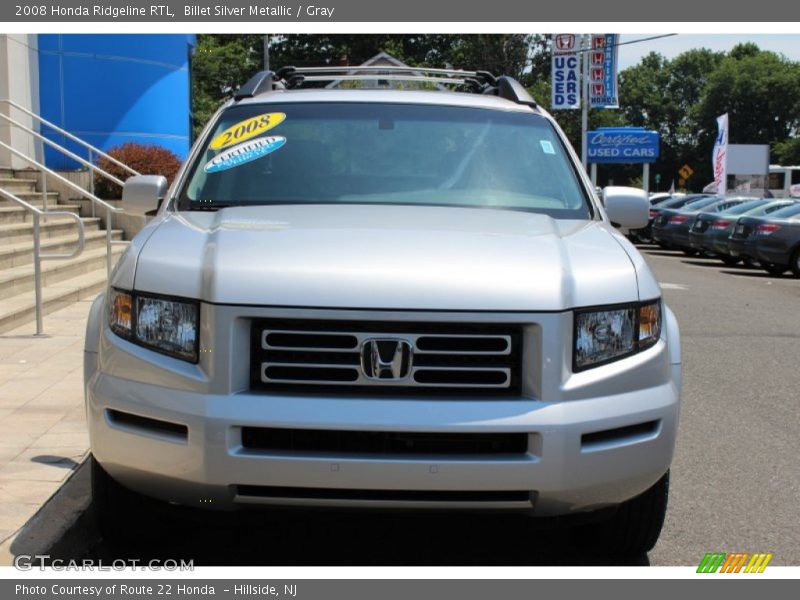 Billet Silver Metallic / Gray 2008 Honda Ridgeline RTL
