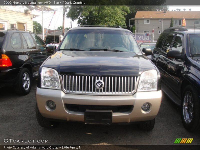 Black / Dark Graphite 2002 Mercury Mountaineer AWD