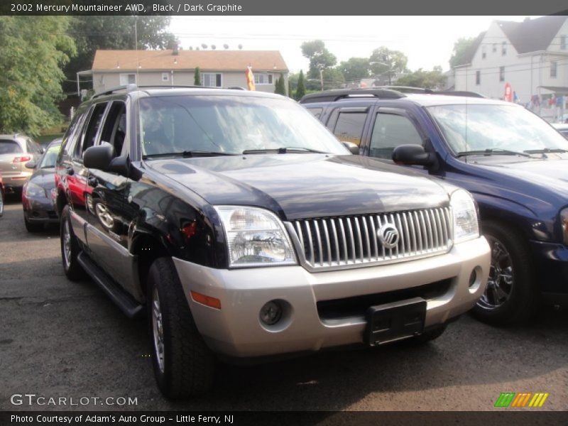 Black / Dark Graphite 2002 Mercury Mountaineer AWD