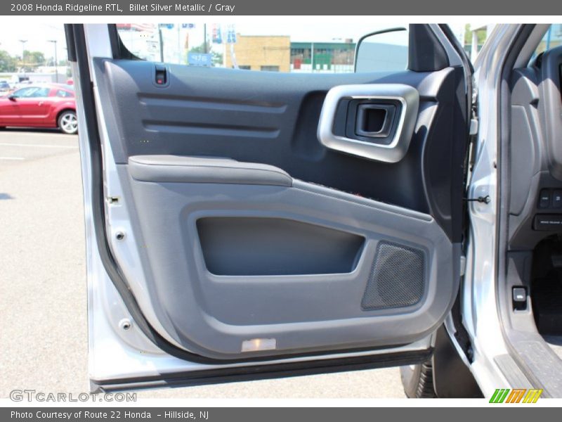 Billet Silver Metallic / Gray 2008 Honda Ridgeline RTL