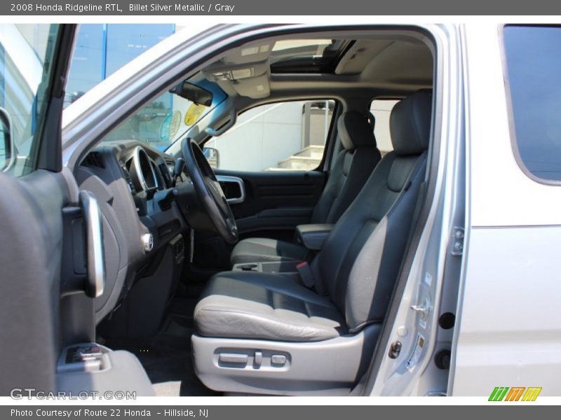 Billet Silver Metallic / Gray 2008 Honda Ridgeline RTL