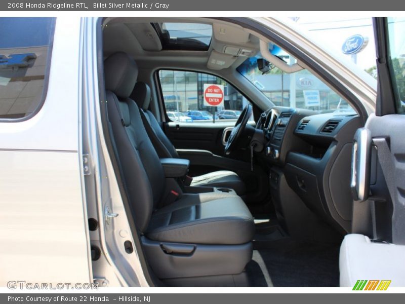 Billet Silver Metallic / Gray 2008 Honda Ridgeline RTL