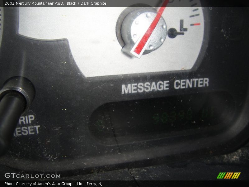 Black / Dark Graphite 2002 Mercury Mountaineer AWD
