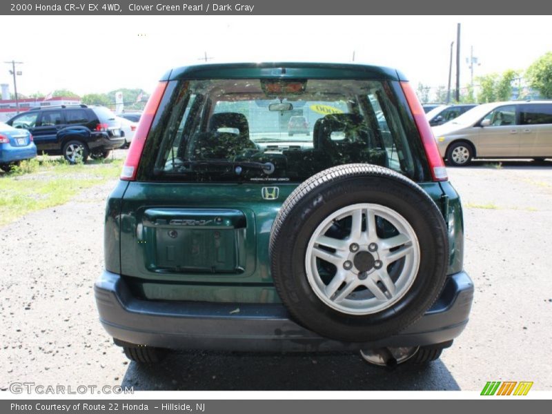 Clover Green Pearl / Dark Gray 2000 Honda CR-V EX 4WD