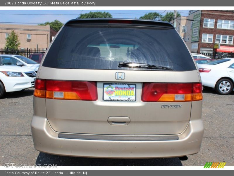 Mesa Beige Metallic / Ivory 2002 Honda Odyssey EX