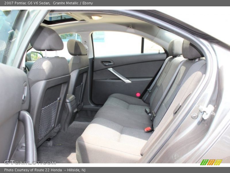 Granite Metallic / Ebony 2007 Pontiac G6 V6 Sedan