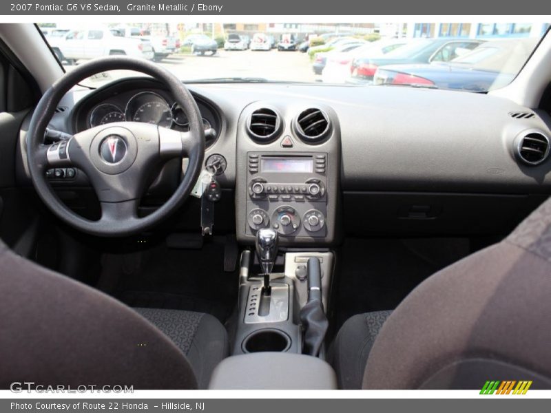 Granite Metallic / Ebony 2007 Pontiac G6 V6 Sedan