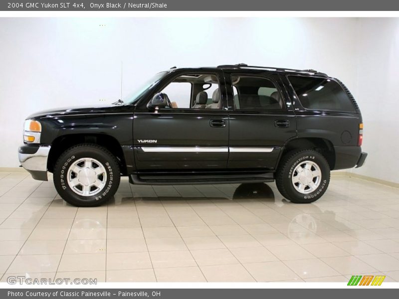 Onyx Black / Neutral/Shale 2004 GMC Yukon SLT 4x4