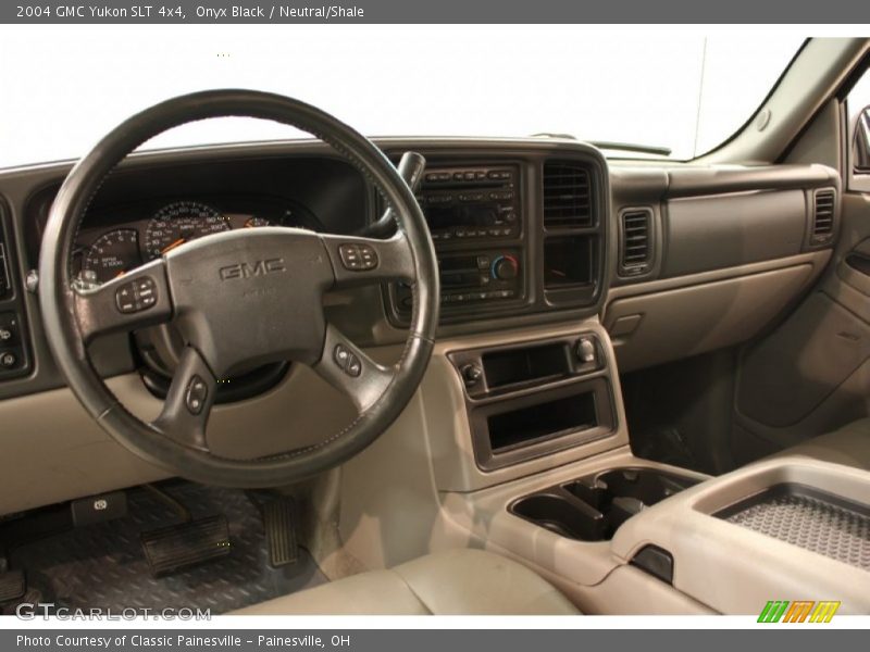 Onyx Black / Neutral/Shale 2004 GMC Yukon SLT 4x4