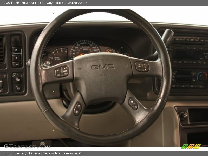 Onyx Black / Neutral/Shale 2004 GMC Yukon SLT 4x4