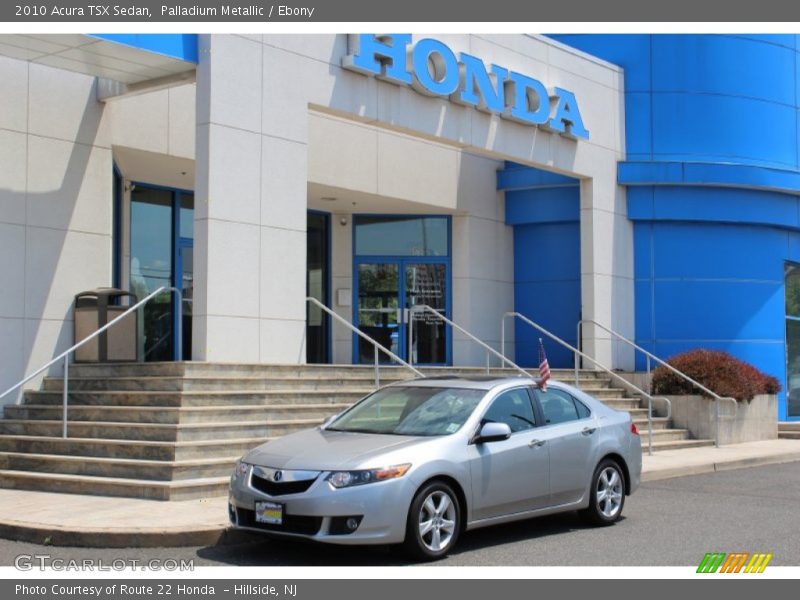 Palladium Metallic / Ebony 2010 Acura TSX Sedan