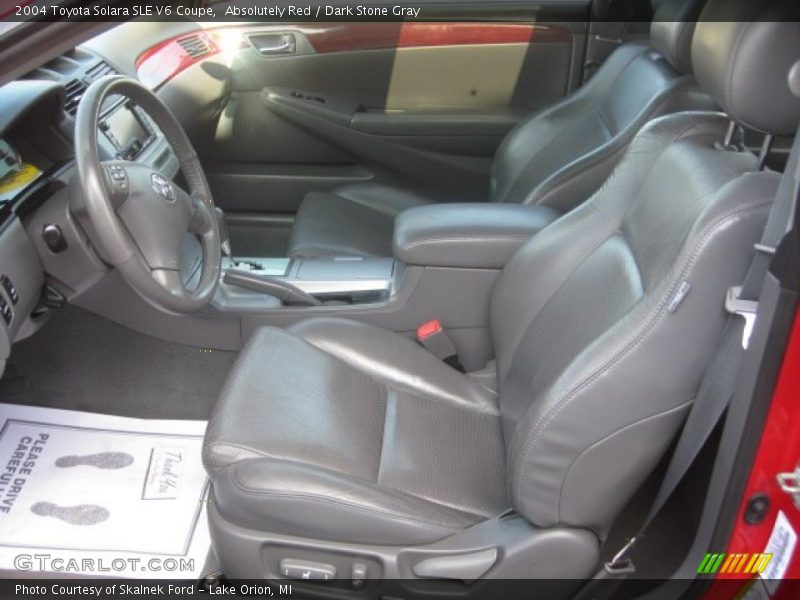  2004 Solara SLE V6 Coupe Dark Stone Gray Interior