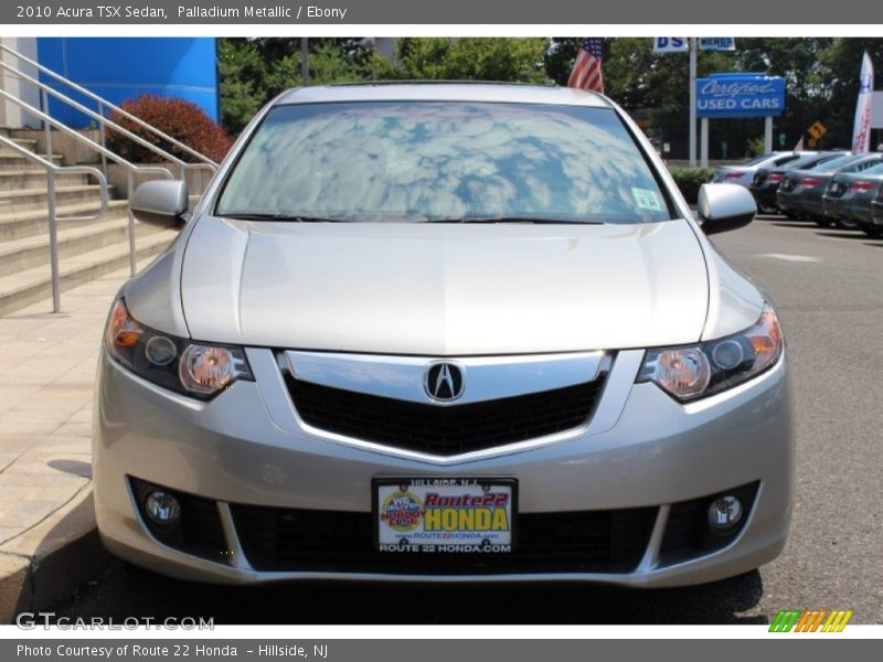 Palladium Metallic / Ebony 2010 Acura TSX Sedan