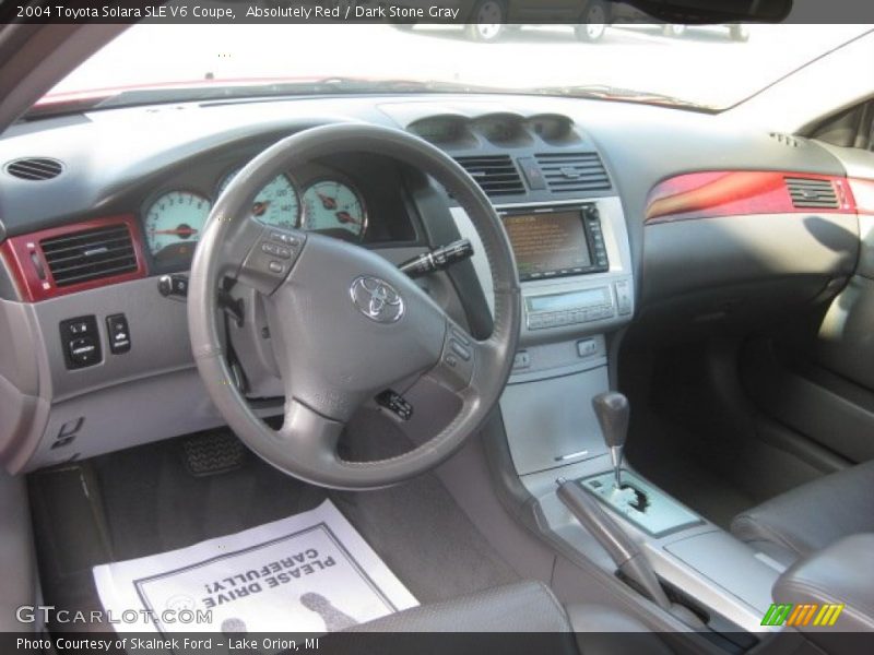  2004 Solara SLE V6 Coupe Dark Stone Gray Interior