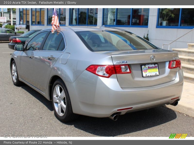 Palladium Metallic / Ebony 2010 Acura TSX Sedan