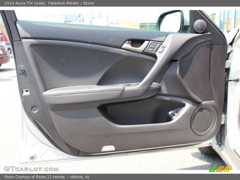 Palladium Metallic / Ebony 2010 Acura TSX Sedan