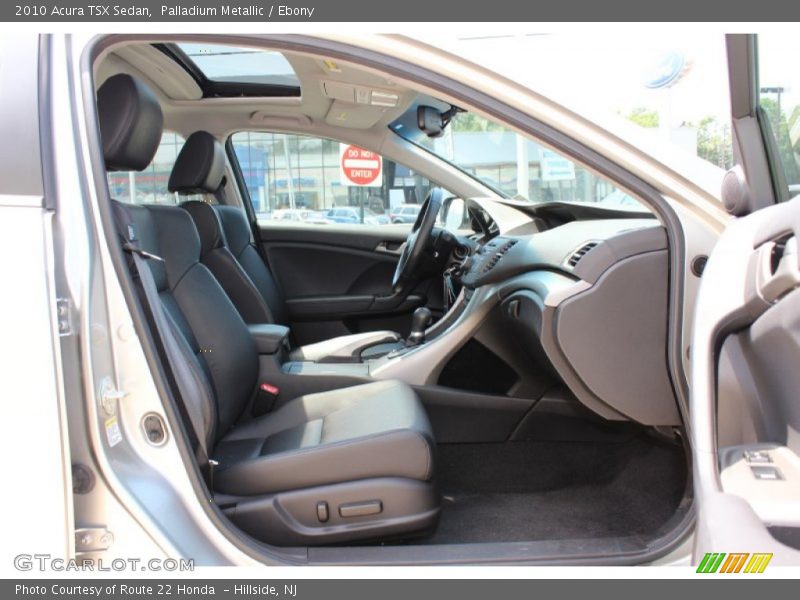 Palladium Metallic / Ebony 2010 Acura TSX Sedan