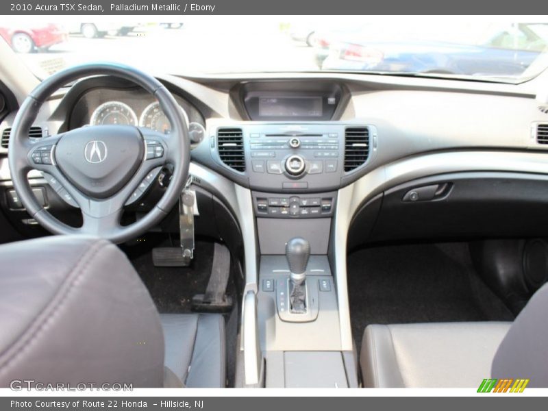 Palladium Metallic / Ebony 2010 Acura TSX Sedan