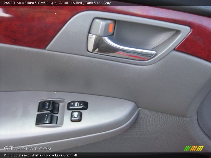 Absolutely Red / Dark Stone Gray 2004 Toyota Solara SLE V6 Coupe