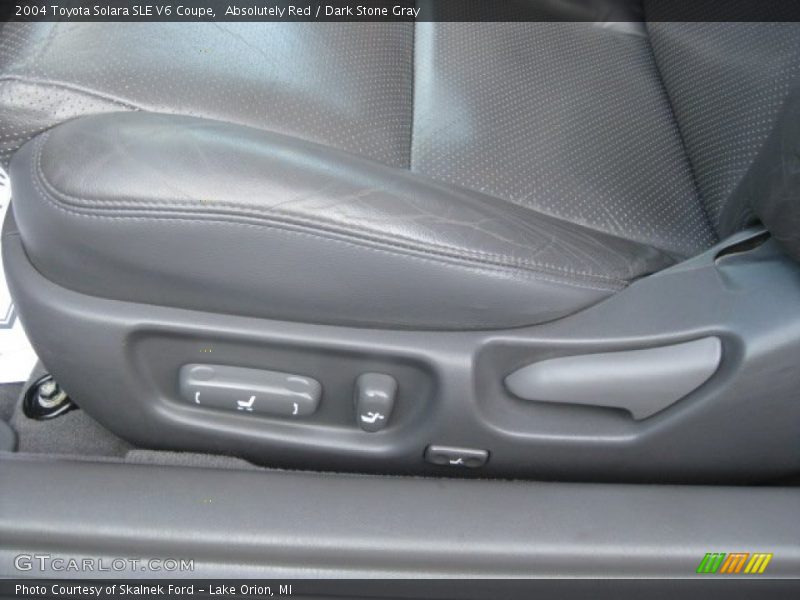 Absolutely Red / Dark Stone Gray 2004 Toyota Solara SLE V6 Coupe