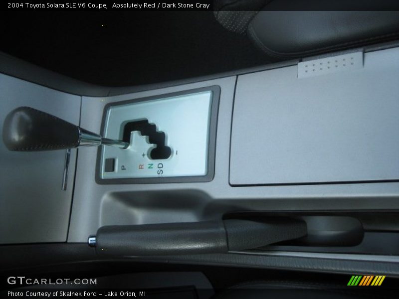 Absolutely Red / Dark Stone Gray 2004 Toyota Solara SLE V6 Coupe