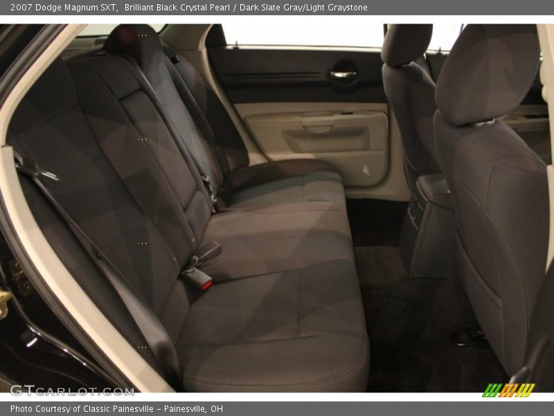 Brilliant Black Crystal Pearl / Dark Slate Gray/Light Graystone 2007 Dodge Magnum SXT